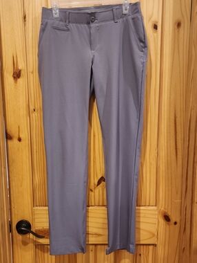 Under Armour Slim Golf Pants in Gray